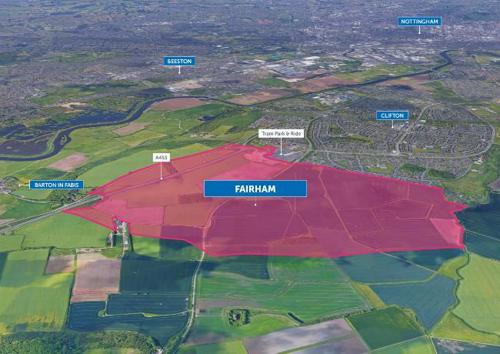 Fairham aerial site plan