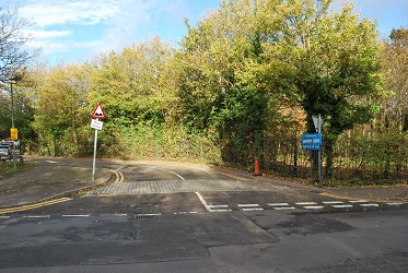 Entrance to Nursery car park