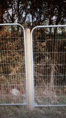 Alternative Tree Protective Fencing - post