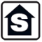 Letter S within a house shape = sheltered