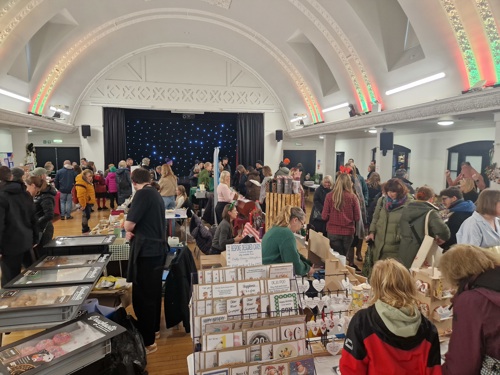 Lutteral hall Christmas market