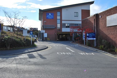 Entrance to Bunny Lane car park